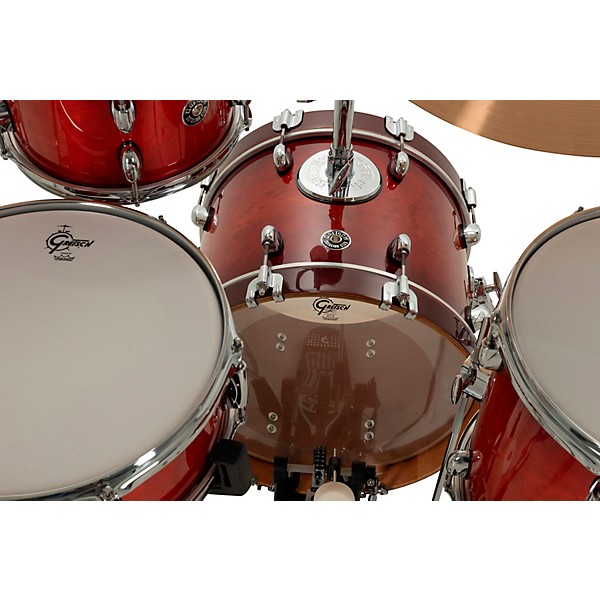 Gretsch Drums Catalina Club Micro 4-Piece Shell Pack With 16" Bass Drum Gloss Crimson Burst