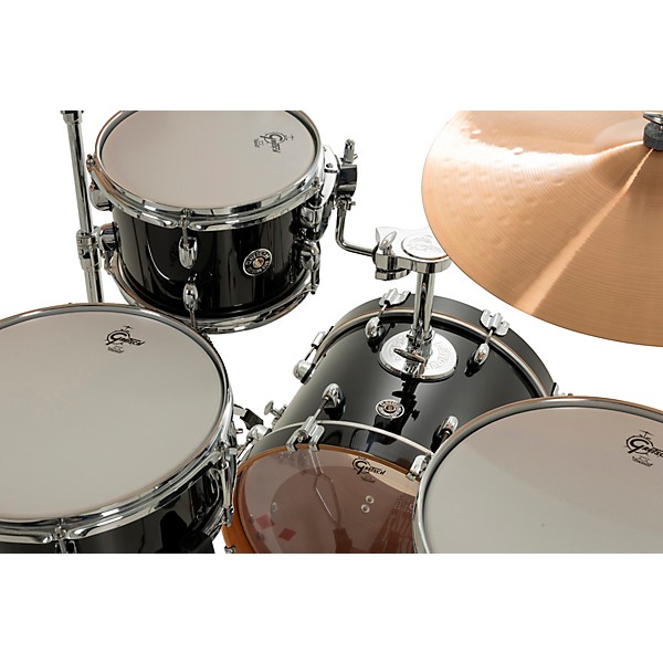 Gretsch Drums Catalina Club Micro 4-Piece Shell Pack With 16" Bass Drum Piano Black