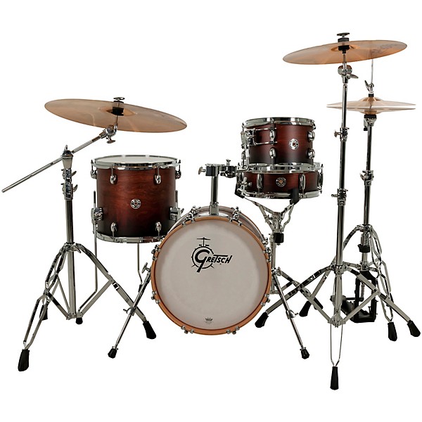 Gretsch Drums Catalina Club Micro 4-Piece Shell Pack With 16" Bass Drum Satin Antique Fade