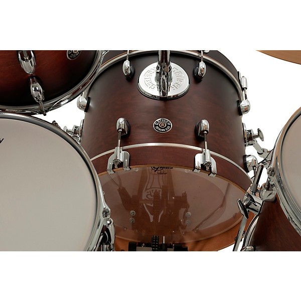Gretsch Drums Catalina Club Micro 4-Piece Shell Pack With 16" Bass Drum Satin Antique Fade