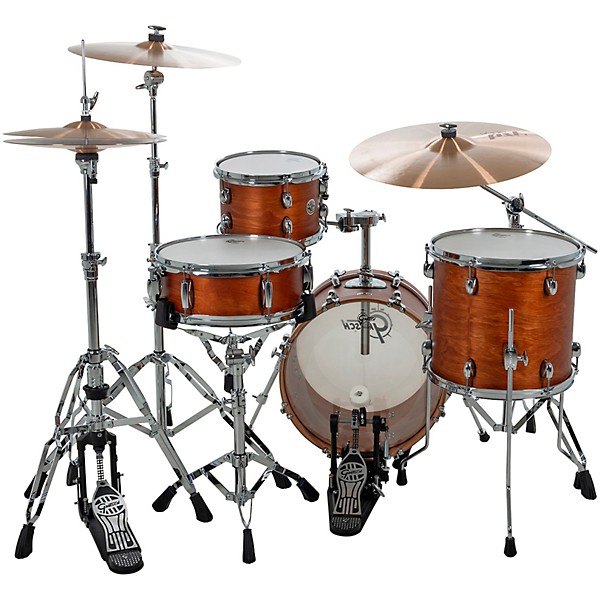 Gretsch Drums Catalina Club Micro 4-Piece Shell Pack With 16" Bass Drum Satin Walnut Glaze