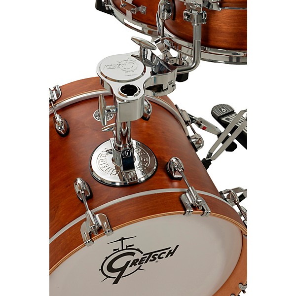 Gretsch Drums Catalina Club Micro 4-Piece Shell Pack With 16" Bass Drum Satin Walnut Glaze