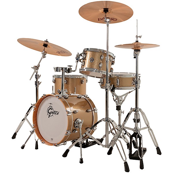 Gretsch Drums Catalina Club Micro 4-Piece Shell Pack With 16" Bass Drum Sahara Sparkle