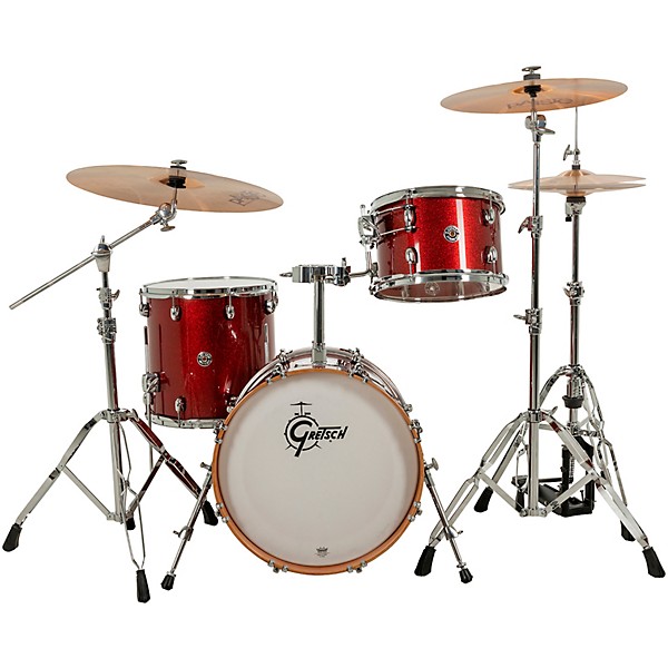 Gretsch Drums Catalina Club 3-Piece Shell Pack With 18" Bass Drum - Dark Cherry Sparkle