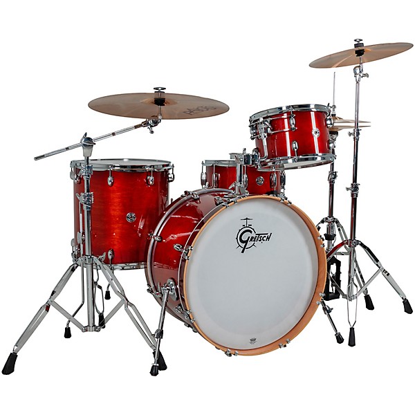 Gretsch Drums Catalina Club 4-Piece Shell Pack With 22" Bass Drum - Gloss Crimson Burst