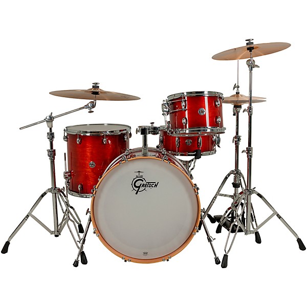 Gretsch Drums Catalina Club 4-Piece Shell Pack With 22" Bass Drum - Gloss Crimson Burst