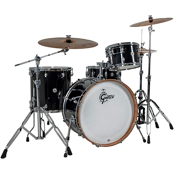 Gretsch Drums Catalina Club 4-Piece Shell Pack With 22" Bass Drum - Piano Black