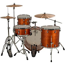 Gretsch Drums Catalina Club 4-Piece Shell Pack With 22" Bass Drum - Satin Walnut Glaze
