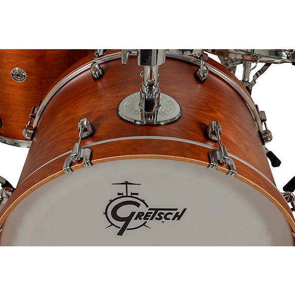 Gretsch Drums Catalina Club 4-Piece Shell Pack With 22" Bass Drum - Satin Walnut Glaze