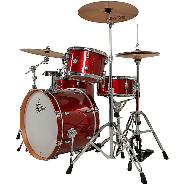 Gretsch Drums Catalina Club 4-Piece Shell Pack With 22" Bass Drum - Dark Cherry Sparkle
