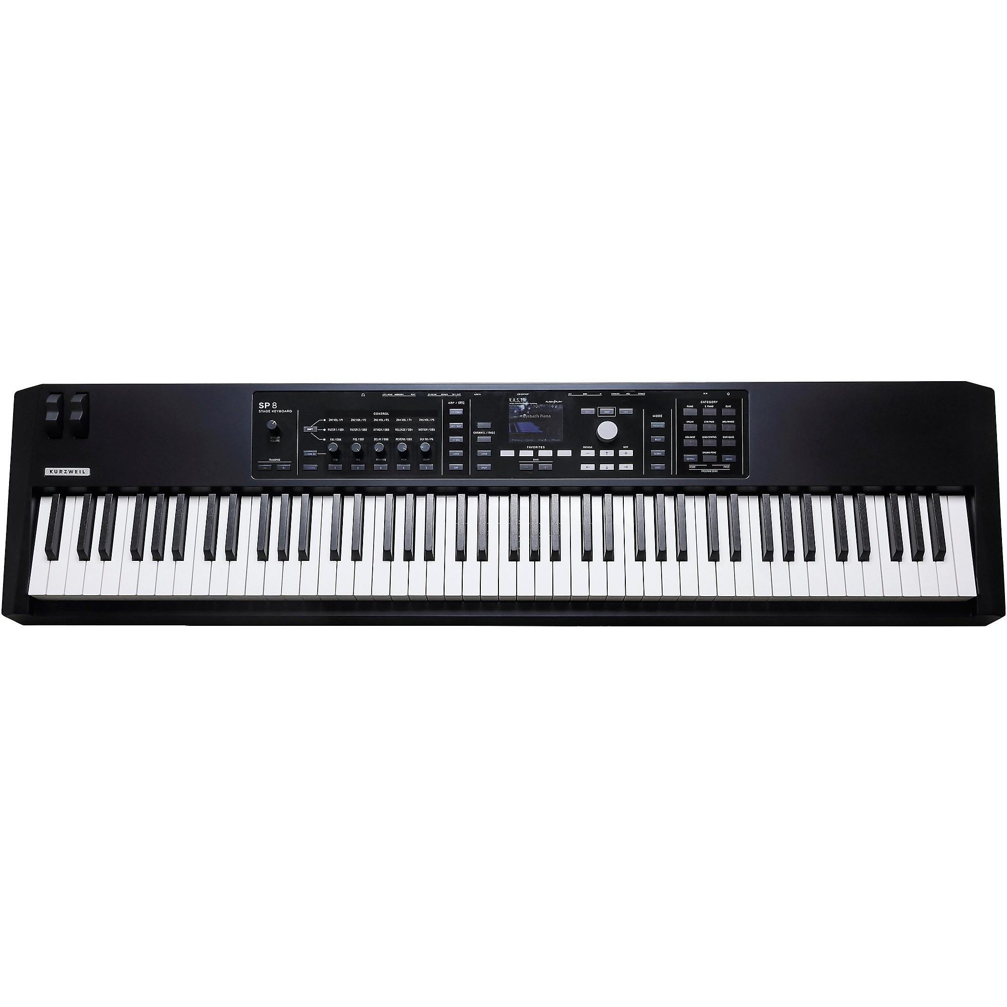 Kurzweil SP8 88-Key Stage Keyboard - Black | Guitar Center