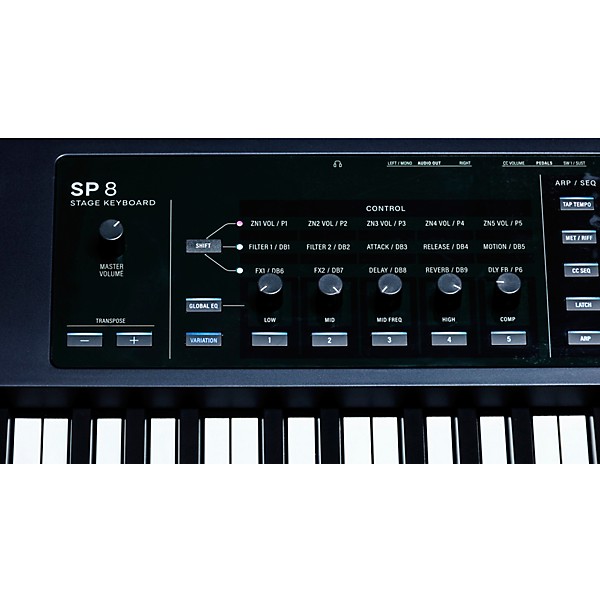 Kurzweil SP8 88-Key Stage Keyboard - Black
