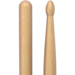 Promark Classic Forward Hickory Drum Sticks - 5A Wood Tip, 12-Pack 5A Wood