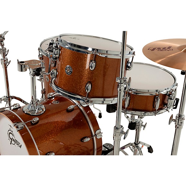 Gretsch Drums Catalina Club 4-Piece Shell Pack With 18" Bass Drum - Bronze Sparkle