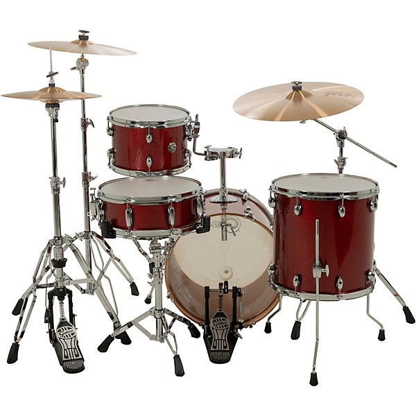 Gretsch Drums Catalina Club 4-Piece Shell Pack With 18" Bass Drum - Dark Cherry Sparkle