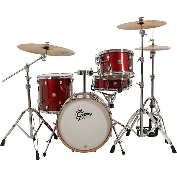 Gretsch Drums Catalina Club 4-Piece Shell Pack With 18" Bass Drum - Dark Cherry Sparkle