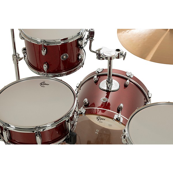 Gretsch Drums Catalina Club 4-Piece Shell Pack With 18" Bass Drum - Dark Cherry Sparkle