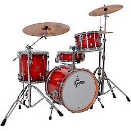 Gretsch Drums Catalina Club 4-Piece Shell Pack With 18" Bass Drum - Gloss Crimson Burst