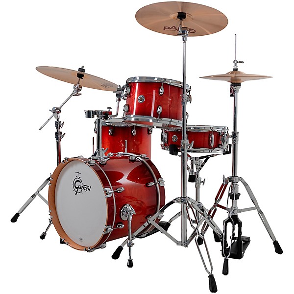 Gretsch Drums Catalina Club 4-Piece Shell Pack With 18" Bass Drum - Gloss Crimson Burst