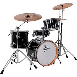 Gretsch Drums Catalina Club 4-Piece Shell Pack With 18" Bass Drum - Piano Black