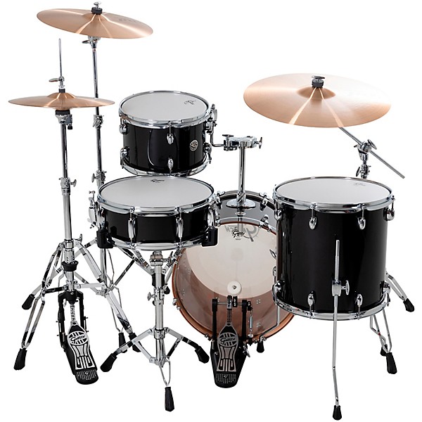 Gretsch Drums Catalina Club 4-Piece Shell Pack With 18" Bass Drum - Piano Black