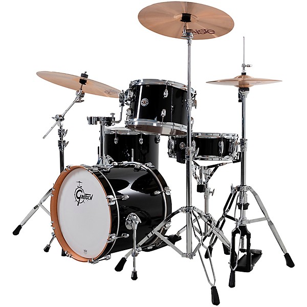 Gretsch Drums Catalina Club 4-Piece Shell Pack With 18" Bass Drum - Piano Black