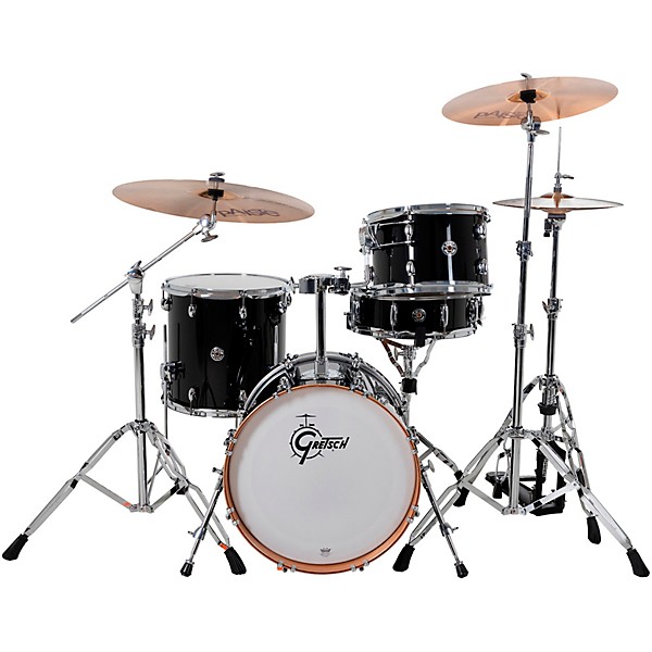 Gretsch Drums Catalina Club 4-Piece Shell Pack With 18" Bass Drum - Piano Black