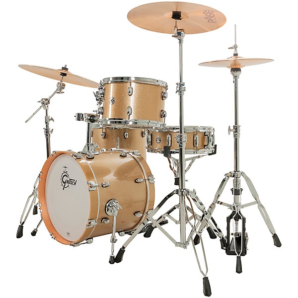 Gretsch Drums Catalina Club 4-Piece Shell Pack With 18" Bass Drum - Sahara Sparkle