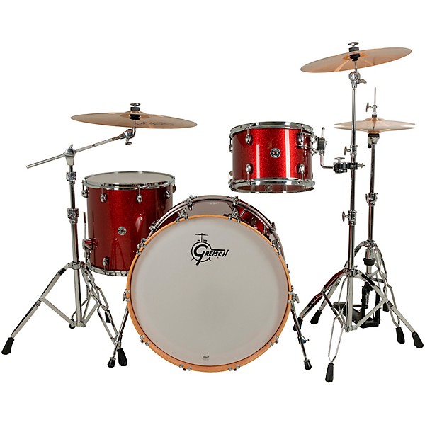 Gretsch Drums Catalina Club 3-Piece Shell Pack With 24" Bass Drum - Dark Cherry Sparkle
