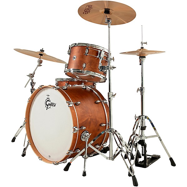 Gretsch Drums Catalina Club 3-Piece Shell Pack With 24" Bass Drum - Satin Walnut Glaze