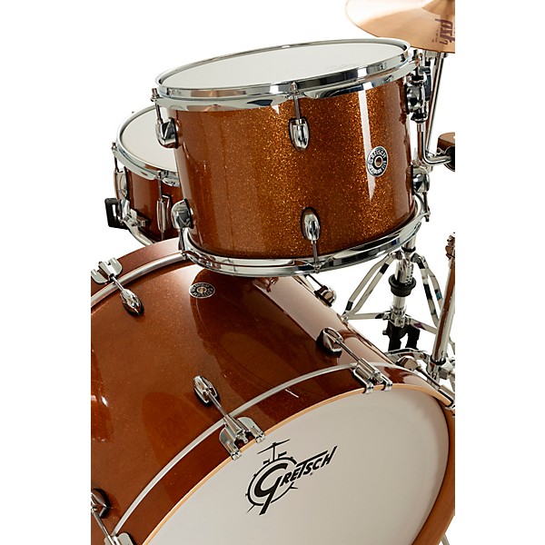Gretsch Drums Catalina Club 4-Piece Shell Pack With 24" Bass Drum - Bronze Sparkle