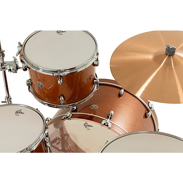 Gretsch Drums Catalina Club 4-Piece Shell Pack With 24" Bass Drum - Bronze Sparkle