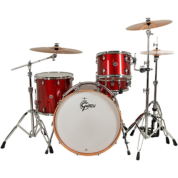 Gretsch Drums Catalina Club 4-Piece Shell Pack With 24" Bass Drum - Dark Cherry Sparkle