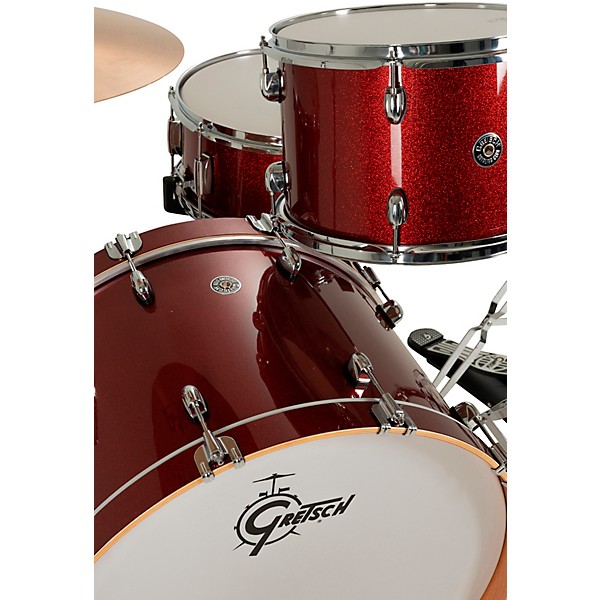 Gretsch Drums Catalina Club 4-Piece Shell Pack With 24" Bass Drum - Dark Cherry Sparkle