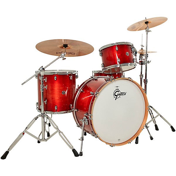 Gretsch Drums Catalina Club 4-Piece Shell Pack With 24" Bass Drum - Gloss Crimson Burst