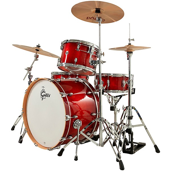Gretsch Drums Catalina Club 4-Piece Shell Pack With 24" Bass Drum - Gloss Crimson Burst