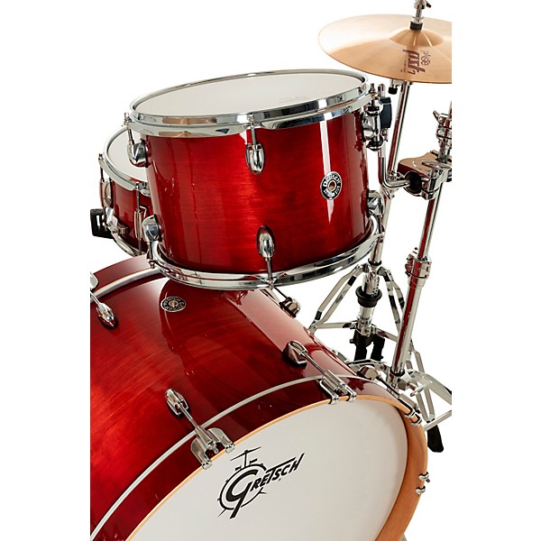 Gretsch Drums Catalina Club 4-Piece Shell Pack With 24" Bass Drum - Gloss Crimson Burst