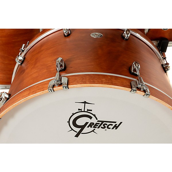 Gretsch Drums Catalina Club 4-Piece Shell Pack With 24" Bass Drum - Satin Walnut Glaze