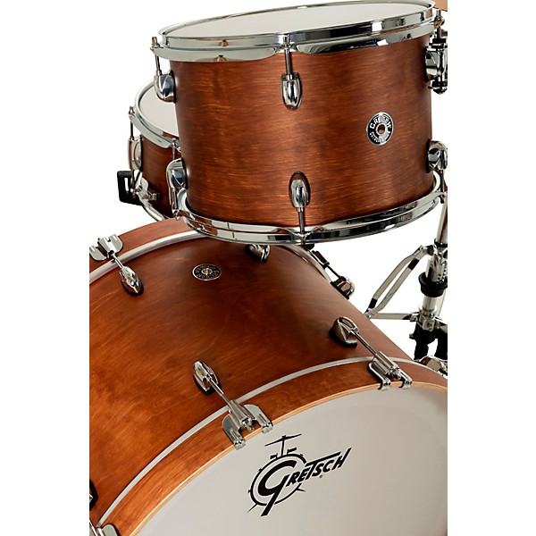 Gretsch Drums Catalina Club 4-Piece Shell Pack With 24" Bass Drum - Satin Walnut Glaze