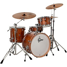 Gretsch Drums Catalina Club 4-Piece Shell Pack With 20" Bass Drum - Satin Walnut Glaze