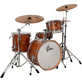 Gretsch Drums Catalina Club 4-Piece Shell Pack With 20" Bass Drum - Satin Walnut Glaze