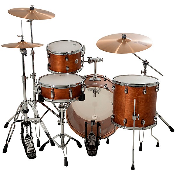 Gretsch Drums Catalina Club 4-Piece Shell Pack With 20" Bass Drum - Satin Walnut Glaze