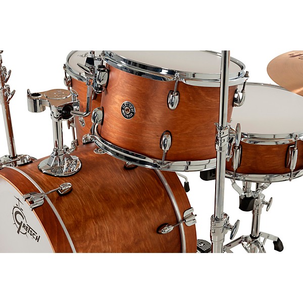 Gretsch Drums Catalina Club 4-Piece Shell Pack With 20" Bass Drum - Satin Walnut Glaze
