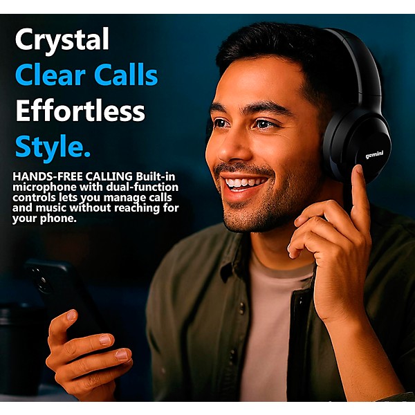 Gemini GBTX-500 Wireless Bluetooth Headphones