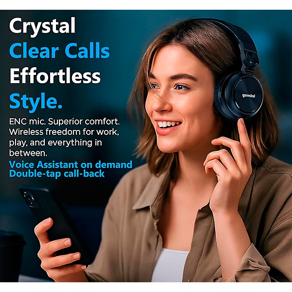 Gemini GBTX-200 Wireless Bluetooth Headphones