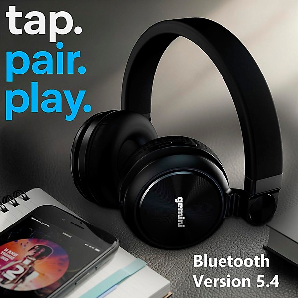 Gemini GBTX-200 Wireless Bluetooth Headphones