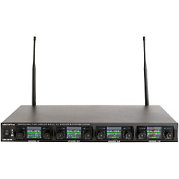 VocoPro UDX-PLAY-16 Digital UHF PLL Wireless Headset Microphone System - 16 Headsets