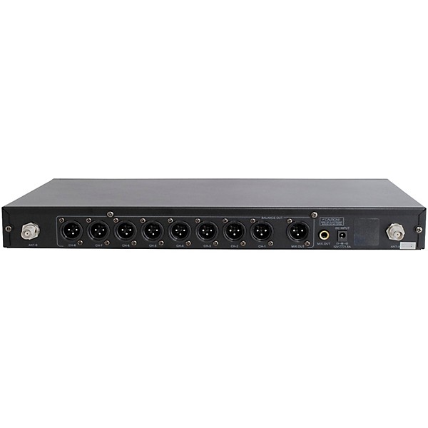 VocoPro UDX-PLAY-16 Digital UHF PLL Wireless Headset Microphone System - 16 Headsets