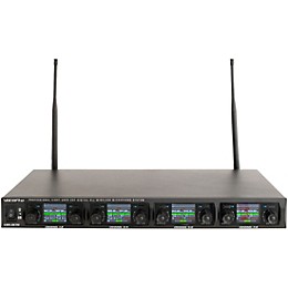 VocoPro UDX-PLAY-8 Digital UHF PLL Wireless Headset Microphone System - 8 Headsets
