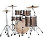 Gretsch Drums Energy Complete 5-Piece Drum Set With 22" Bass Drum and Paiste Cymbals - Gloss Grey Steel